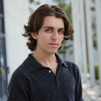 a man posing for a portrait